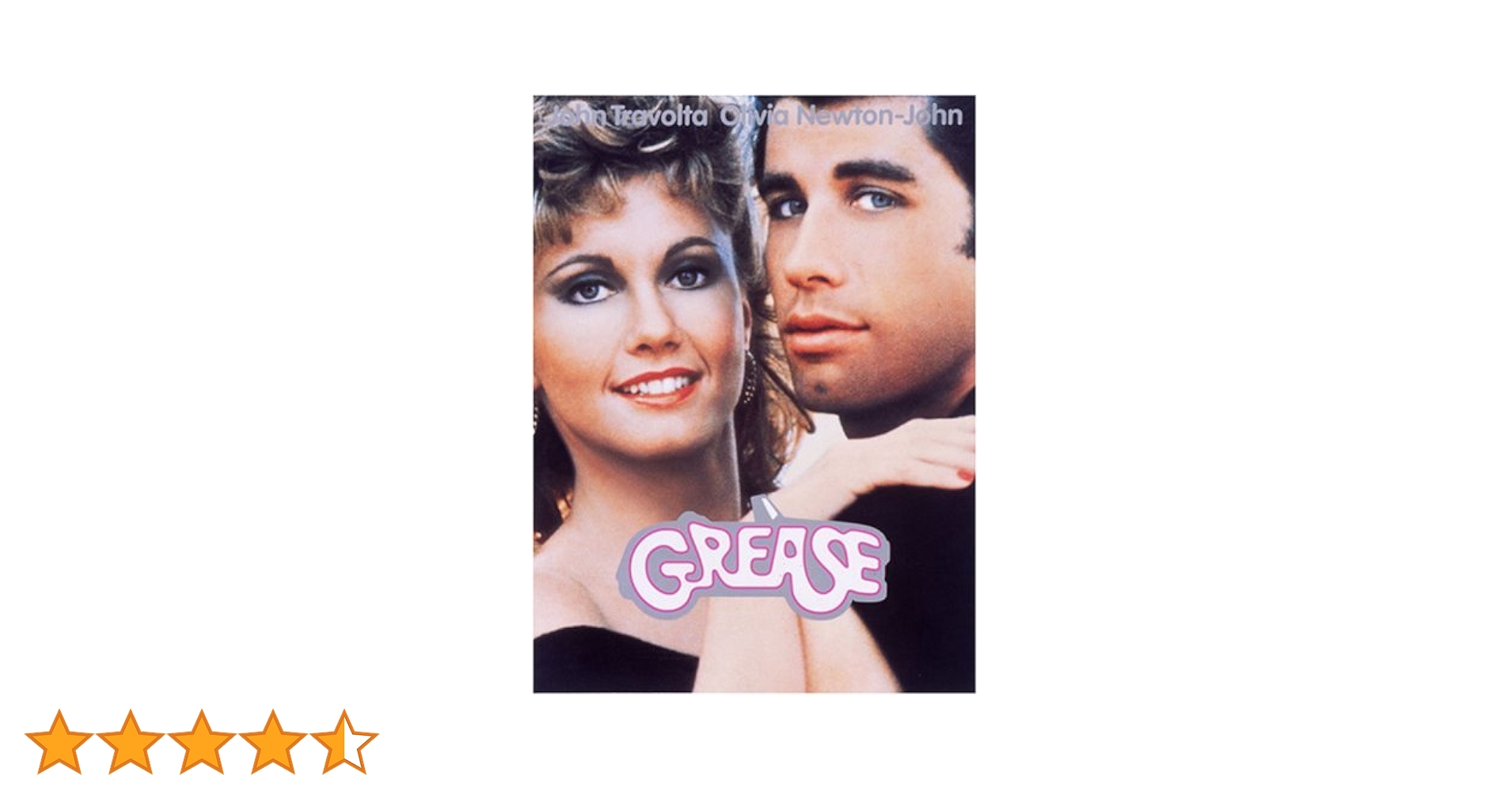 グリースシネマ写真 スチール写真 オリビア＆トラボルタ グリース - シネマ一刀両断